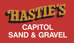 Hastie's Capitol Sand and Gravel – Rock, Topsoil and Bark Logo